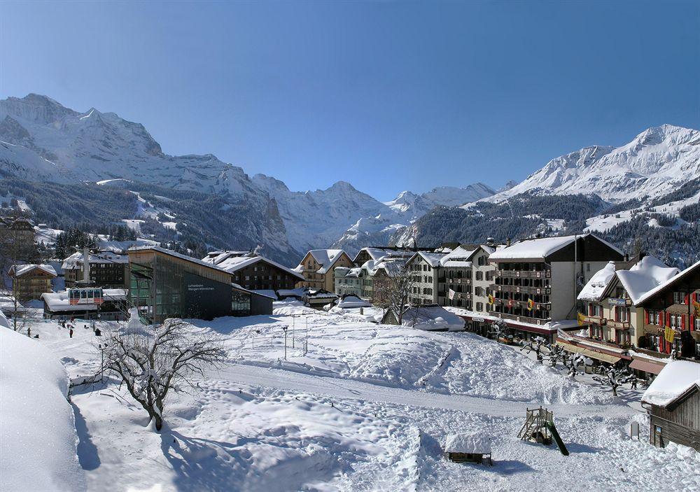 Braunbaer Hotel & Spa - Former Alpine Sunstar Hotel Wengen Exterior foto