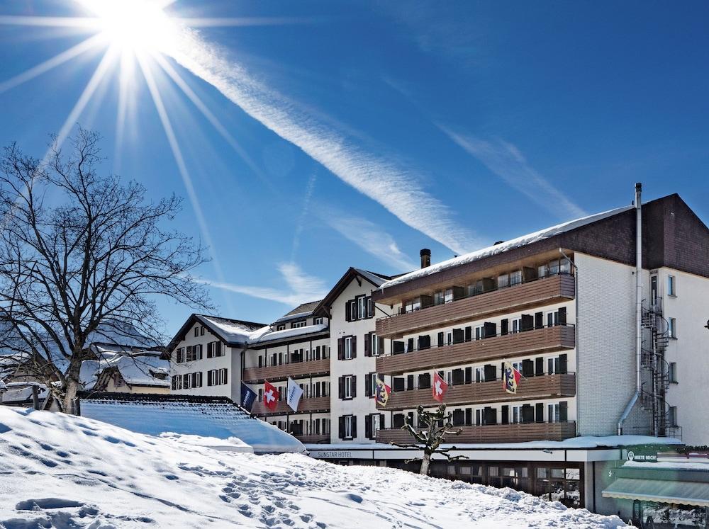 Braunbaer Hotel & Spa - Former Alpine Sunstar Hotel Wengen Exterior foto