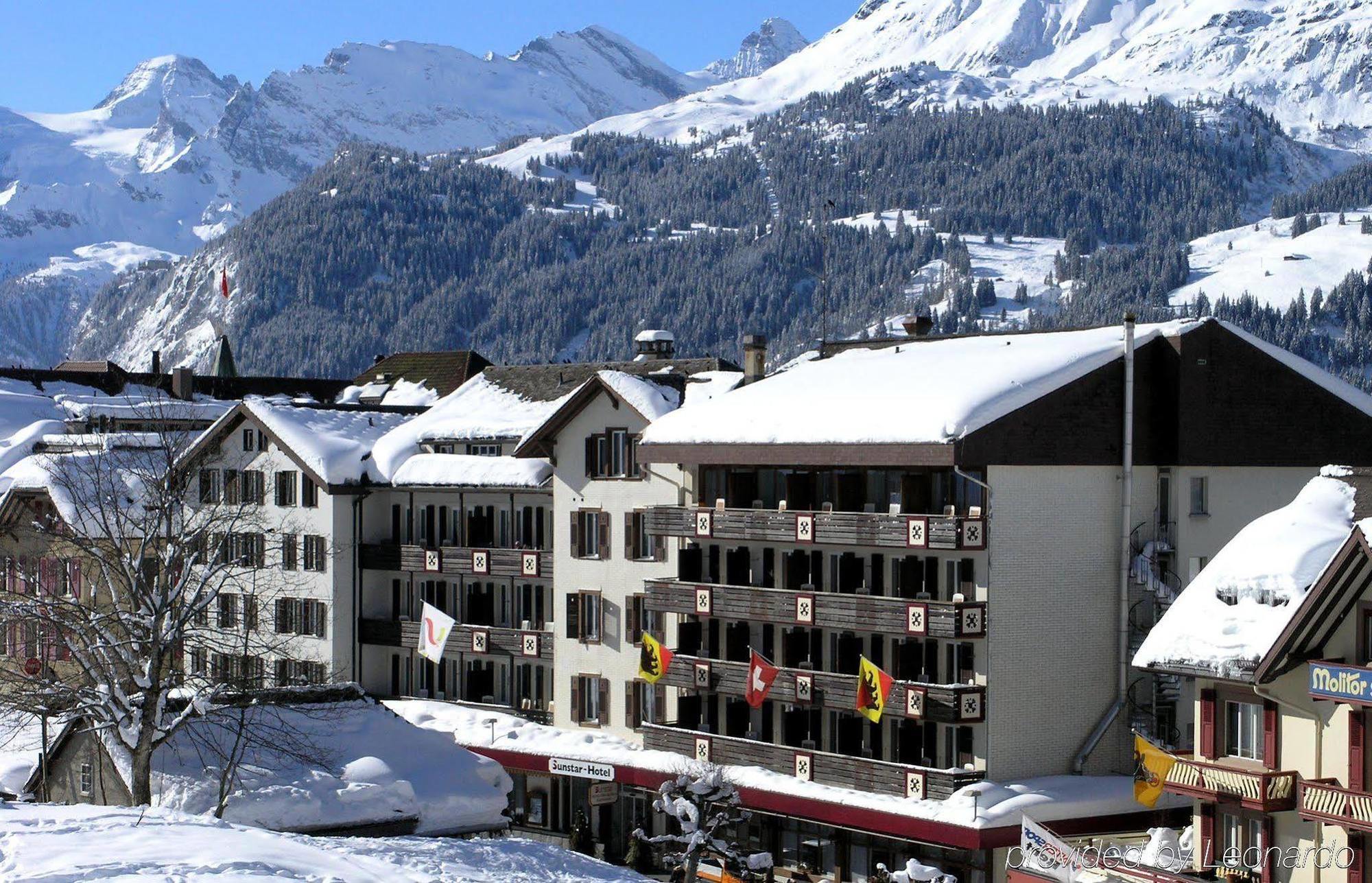 Braunbaer Hotel & Spa - Former Alpine Sunstar Hotel Wengen Exterior foto