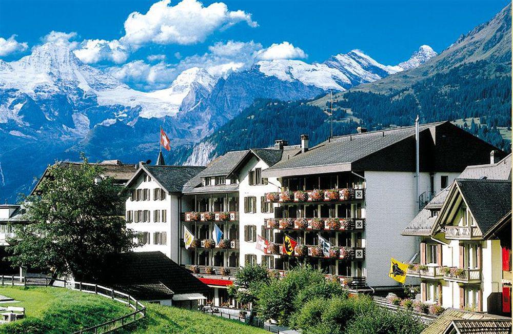 Braunbaer Hotel & Spa - Former Alpine Sunstar Hotel Wengen Restaurante foto